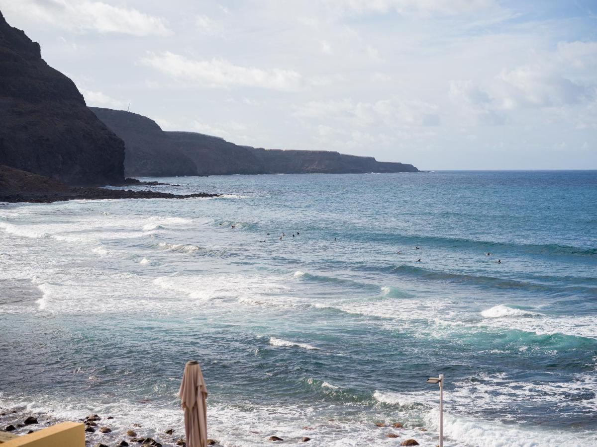 Giraud II - Secluded Beachfront Duplex Santa Maria de Guia de Gran Canaria Dış mekan fotoğraf