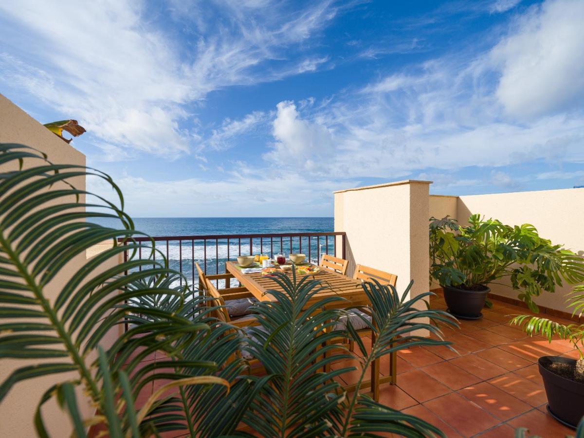 Giraud II - Secluded Beachfront Duplex Santa Maria de Guia de Gran Canaria Dış mekan fotoğraf