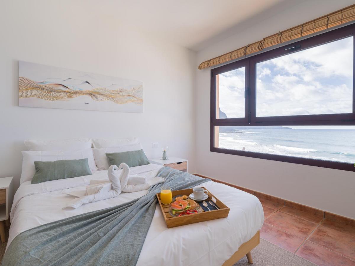 Giraud II - Secluded Beachfront Duplex Santa Maria de Guia de Gran Canaria Dış mekan fotoğraf