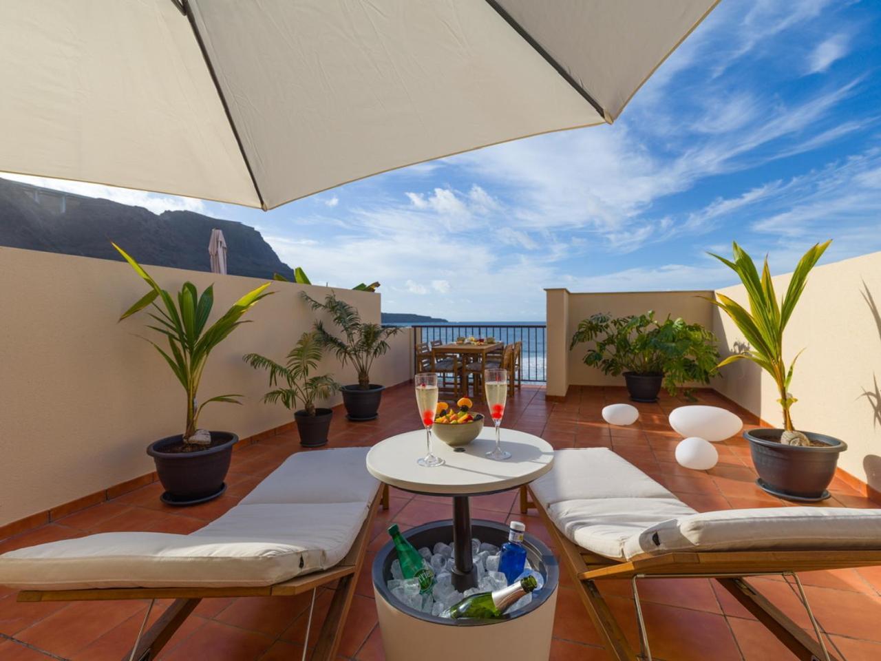 Giraud II - Secluded Beachfront Duplex Santa Maria de Guia de Gran Canaria Dış mekan fotoğraf
