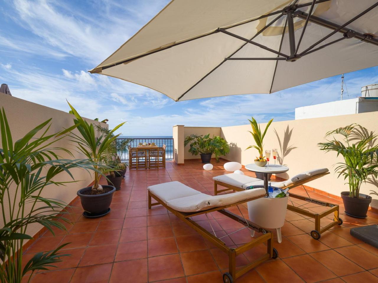 Giraud II - Secluded Beachfront Duplex Santa Maria de Guia de Gran Canaria Dış mekan fotoğraf
